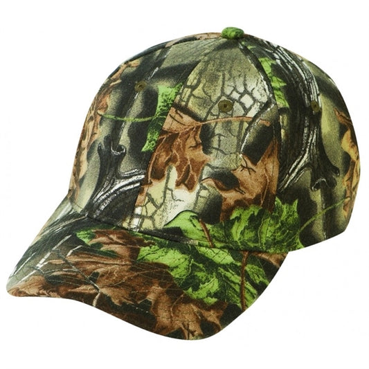 Low Crown (Constructed) 6 Panel Superflauge Camo Twill Cap