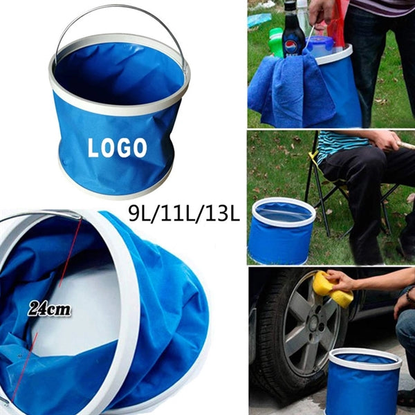 Portable Folding Bucket Outdoor Camping Fishing-Bucket