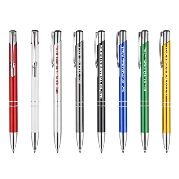 New Design Tech Grip Metal Ball Point Pen