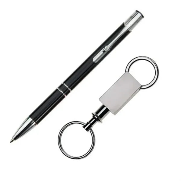 Clicker Pen/Keyring Gift Set
