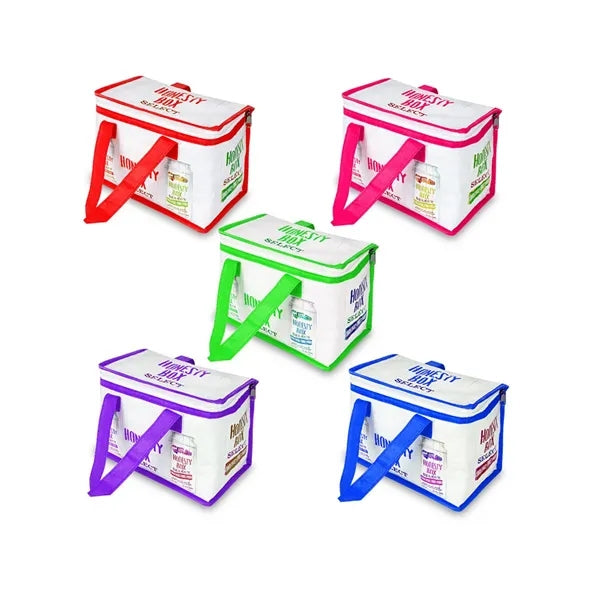 Full Color Imprint Non-woven Lunch Cooler Bag