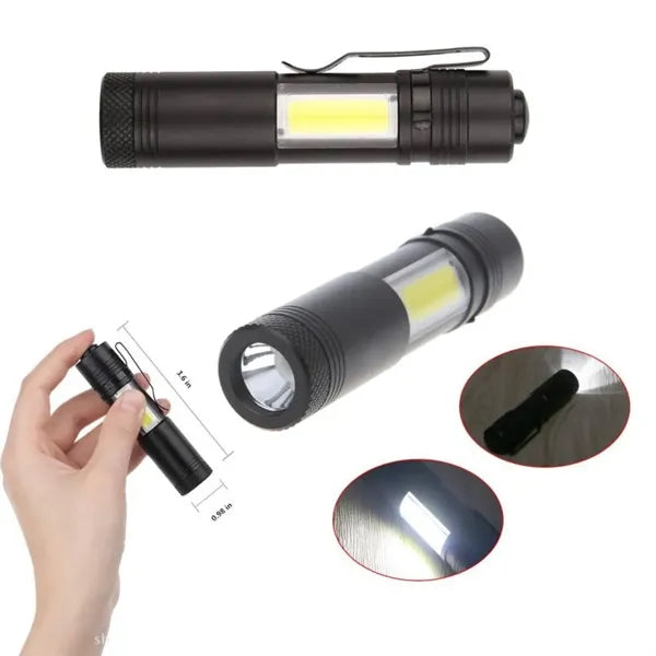 Handheld Compact Mini Superbright Flashlight Or Torch