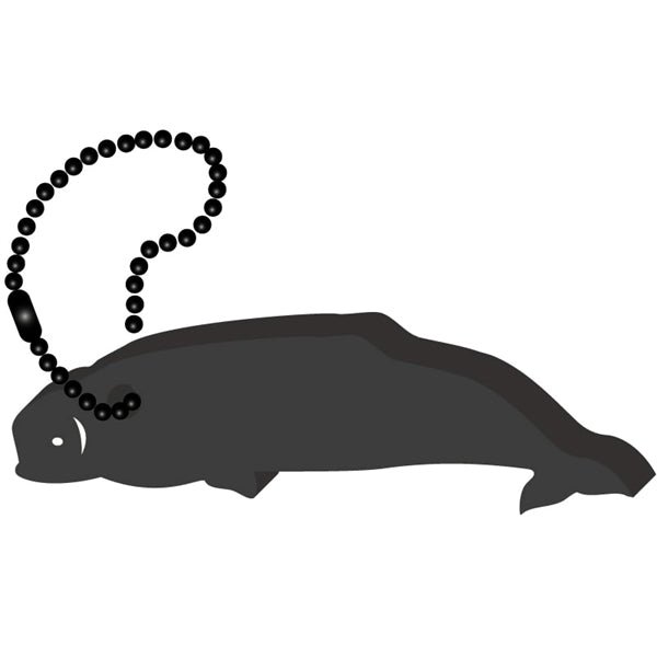 Beluga Whale Key Tag