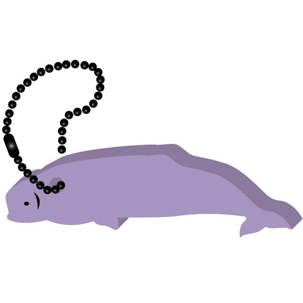 Beluga Whale Key Tag