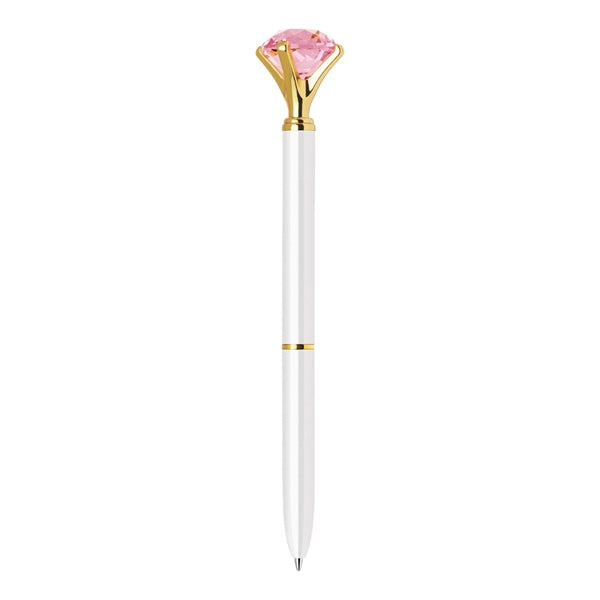 Rose Gemstone Ballpoint Pen