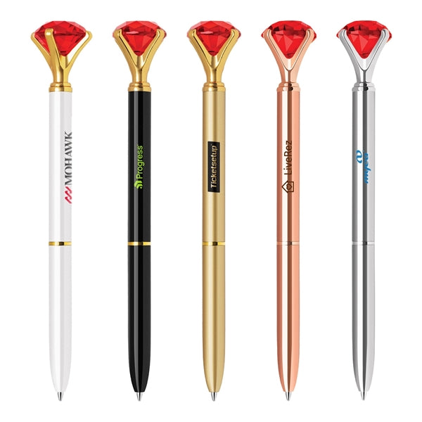 Ruby Crystal Ballpoint Pen