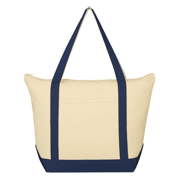 Folksy 12 Oz. Cotton Tote Bag