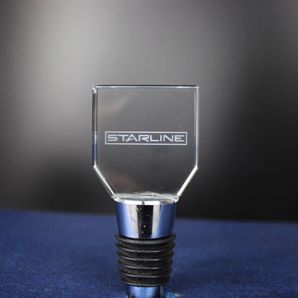 Metal Crystal Wine Stopper For Chateau Decoration