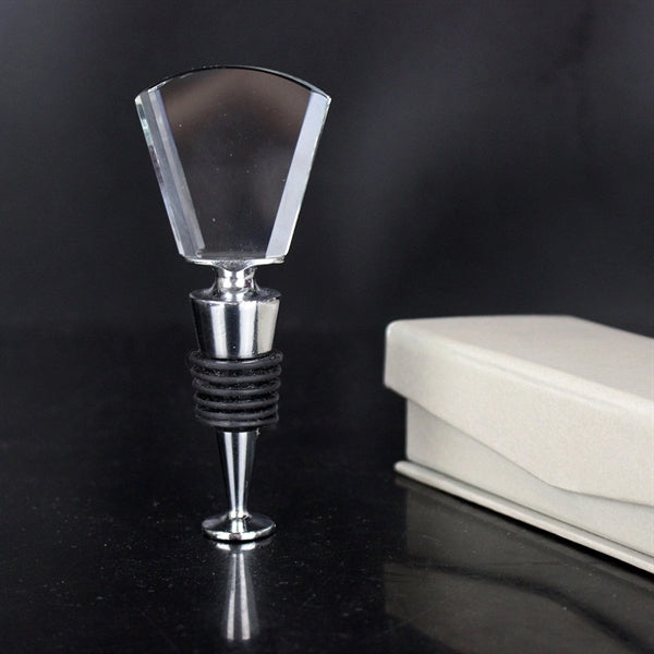 Optical Crystal Engraved Wine Stoppers