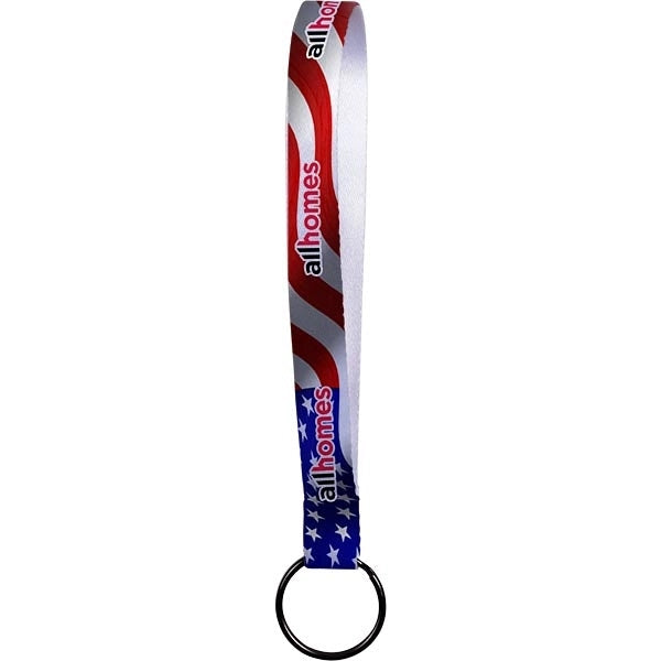 1/2" Sublimation Key Chain Lanyard