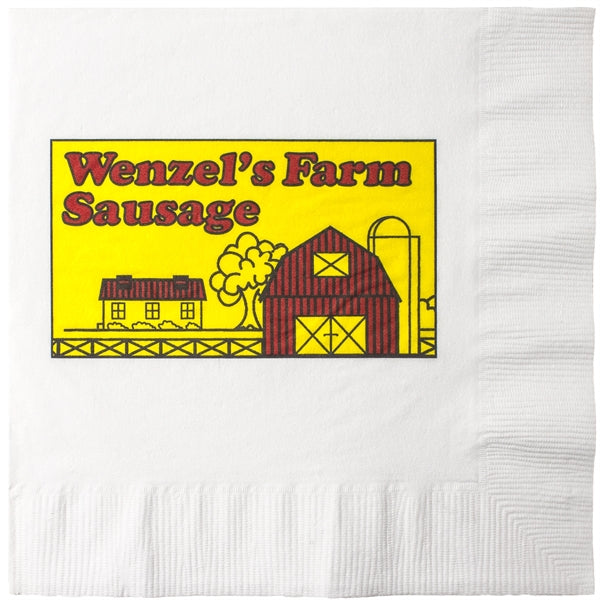 White 3-Ply Luncheon Napkin