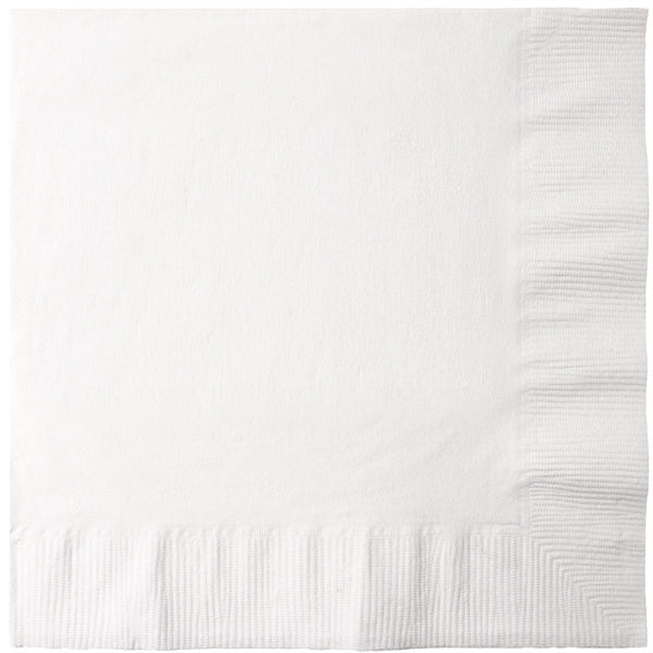 White 3-Ply Luncheon Napkin