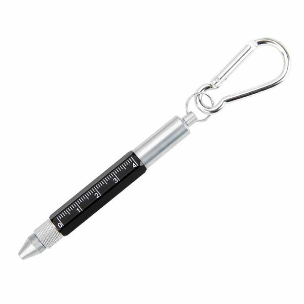 Screwdriver Ruler Stylus Pen With Carabiner