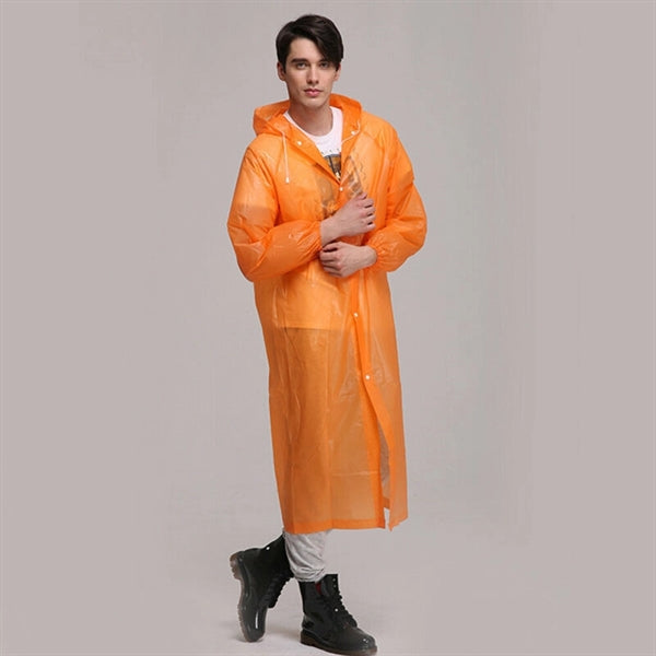 Raincoat Clear Poncho Gown