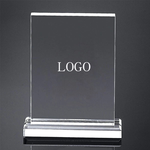 Engraved Crystal Corporate Award