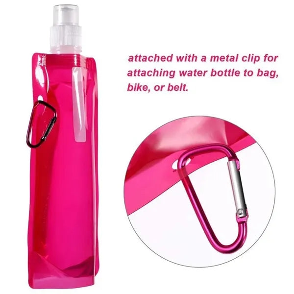 16 OZ Collapsible Water Bottle