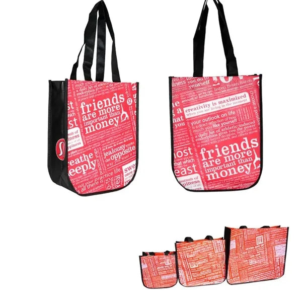Full Color Round Corner Laminated Non-woven Bag