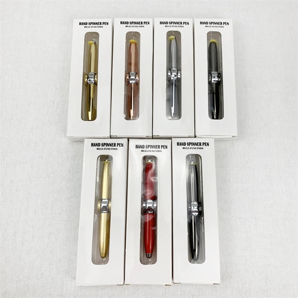 Multi-fuctional Hand Spinner Pen with light