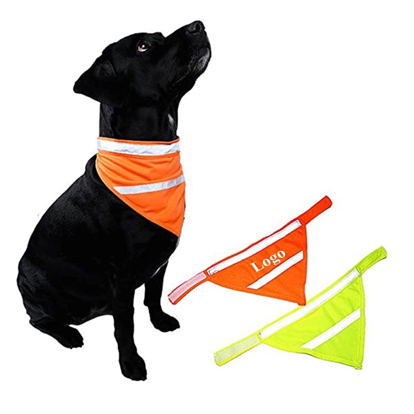 Safety Reflective Dog Bandana Bib
