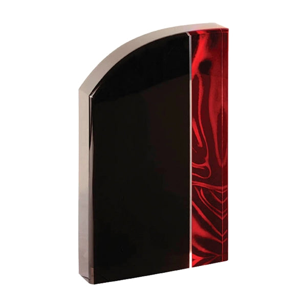 8" Wave Red Velvet Acrylic