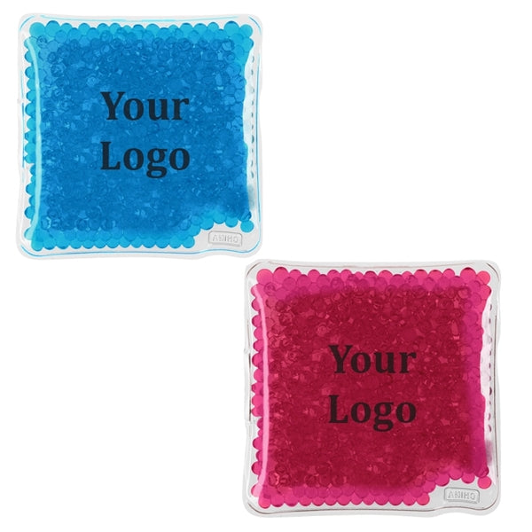 Hot and Cold Pack with Square Gel Beads