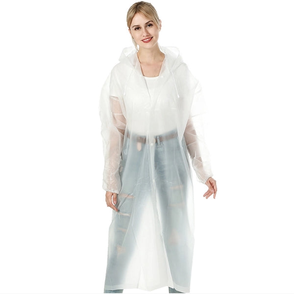 Unisex Solid EVA Raincoat For Adults