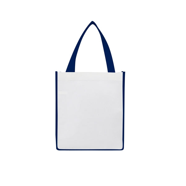 Laminated Non-Woven Tote Bag(12" X 13" X 8")