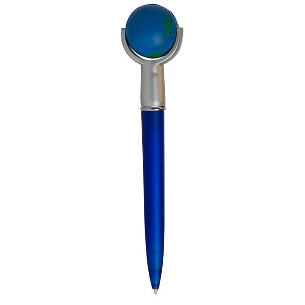 Globe Stress Ball Pen