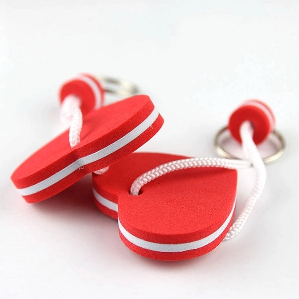 Heart shape EVA Floating Key Chain
