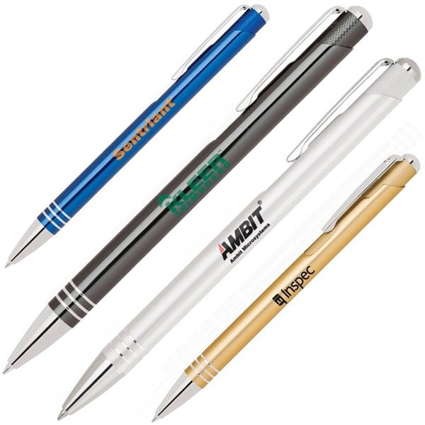 Aluminum click Action Ballpoint Pen