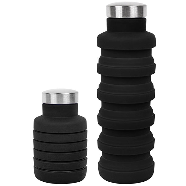 17oz Collapsible Silicon Water Bottle