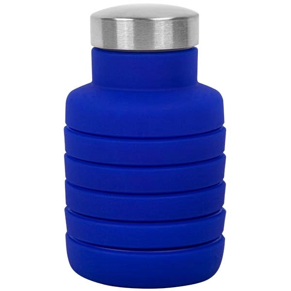 17oz Collapsible Silicon Water Bottle