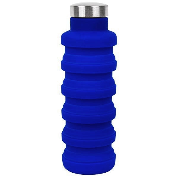 17oz Collapsible Silicon Water Bottle