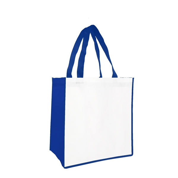 Laminated Non Woven Tote Bag(13" X 13" X 5" )