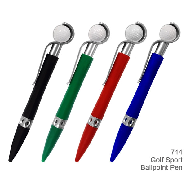 Popular Golf Ball Sports Ballpoint Custom Pens