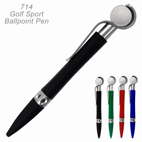 Popular Golf Ball Sports Ballpoint Custom Pens