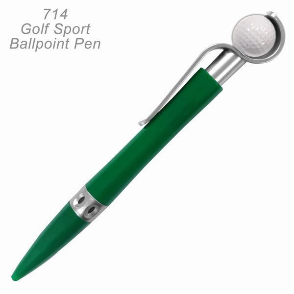 Popular Golf Ball Sports Ballpoint Custom Pens