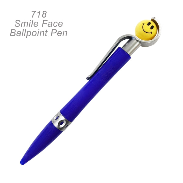 Popular Smile Face Novelty Ballpoint Custom Pens