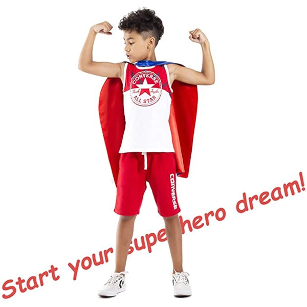 Satin Children Hero Cape Halloween Costume