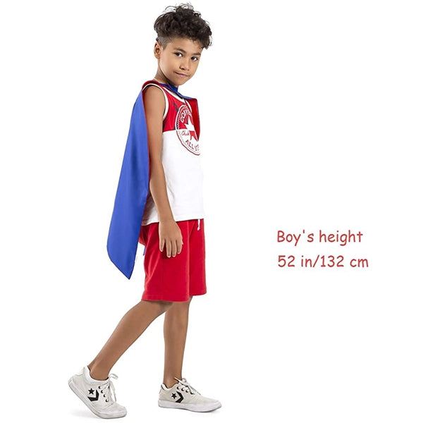 Satin Children Hero Cape Halloween Costume