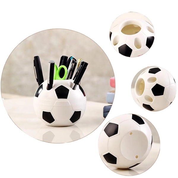 Football Shaped Pen Cup