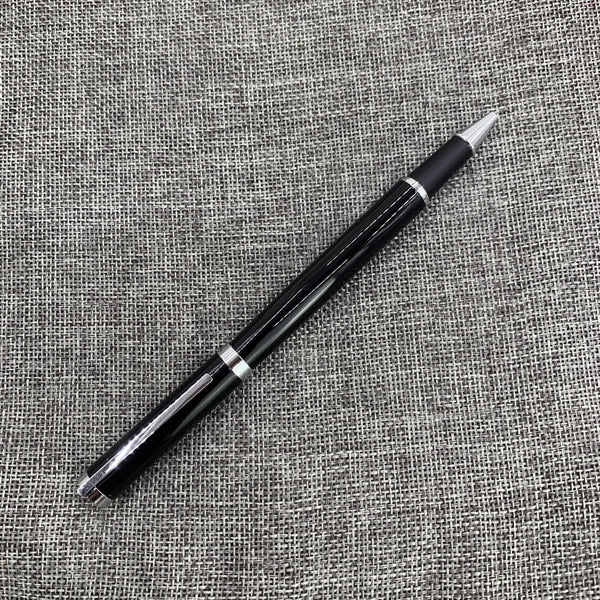 Metal roller pen with cap action
