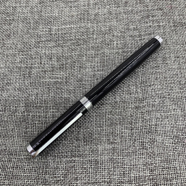 Metal roller pen with cap action