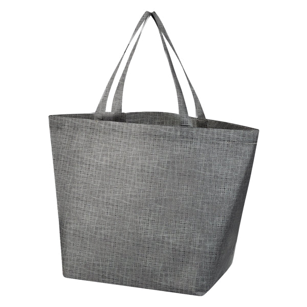 Crosshatch Non-Woven Tote Bag