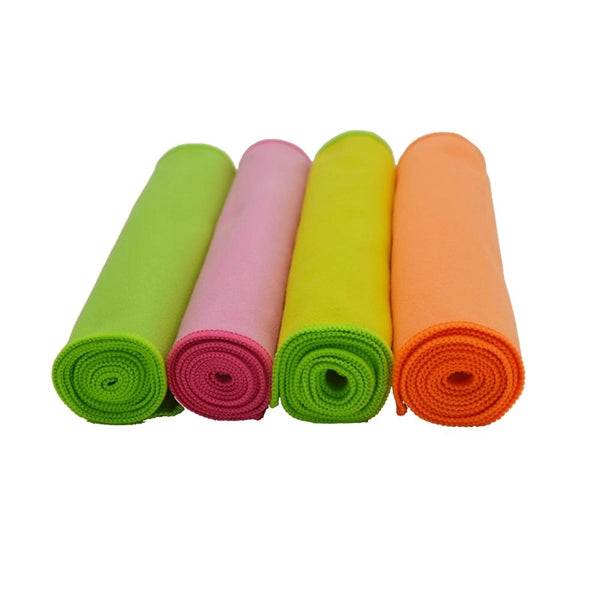 Microfiber suede sports beach towel 16*32