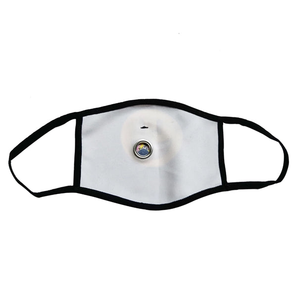 Printed Mask With Straw Hole