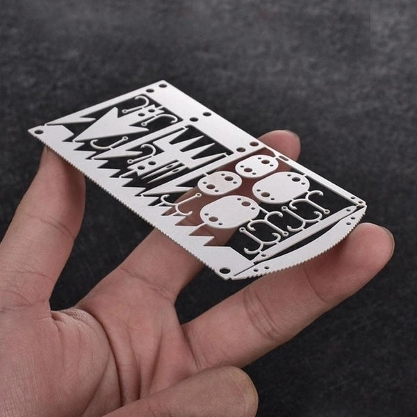 22 in 1 Survival Card