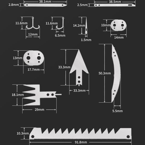 22 in 1 Survival Card