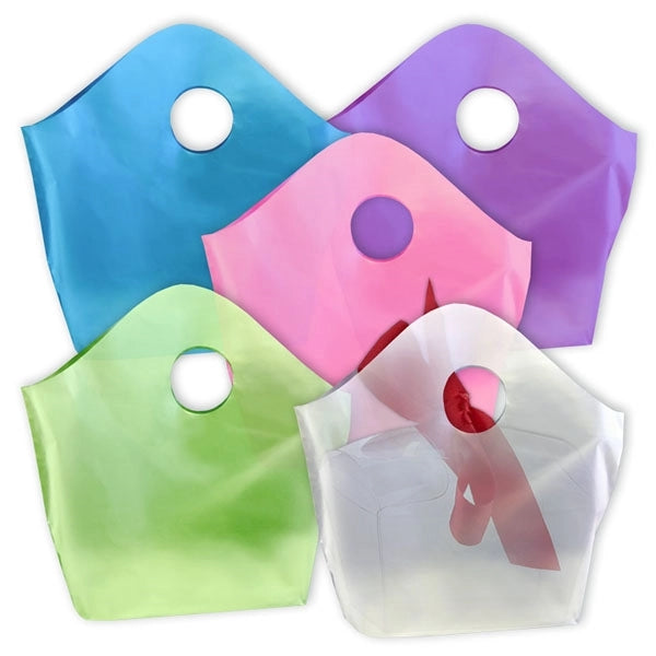 19" x 18" + 9.5" - Super Wave Top Handle Plastic Bags