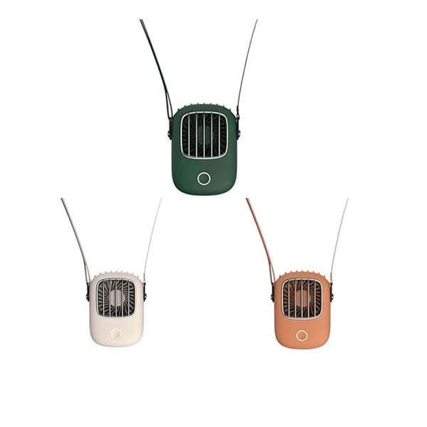 Dual Usb Neck Hanging Fan